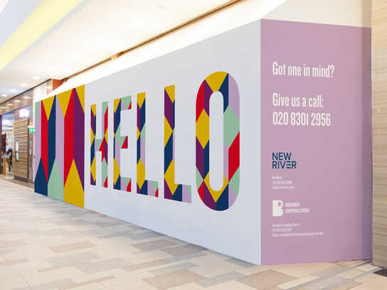 Charlie Smith Design Collaborates with NewRiver on It's Shopping Centre Portfolio Design Identity