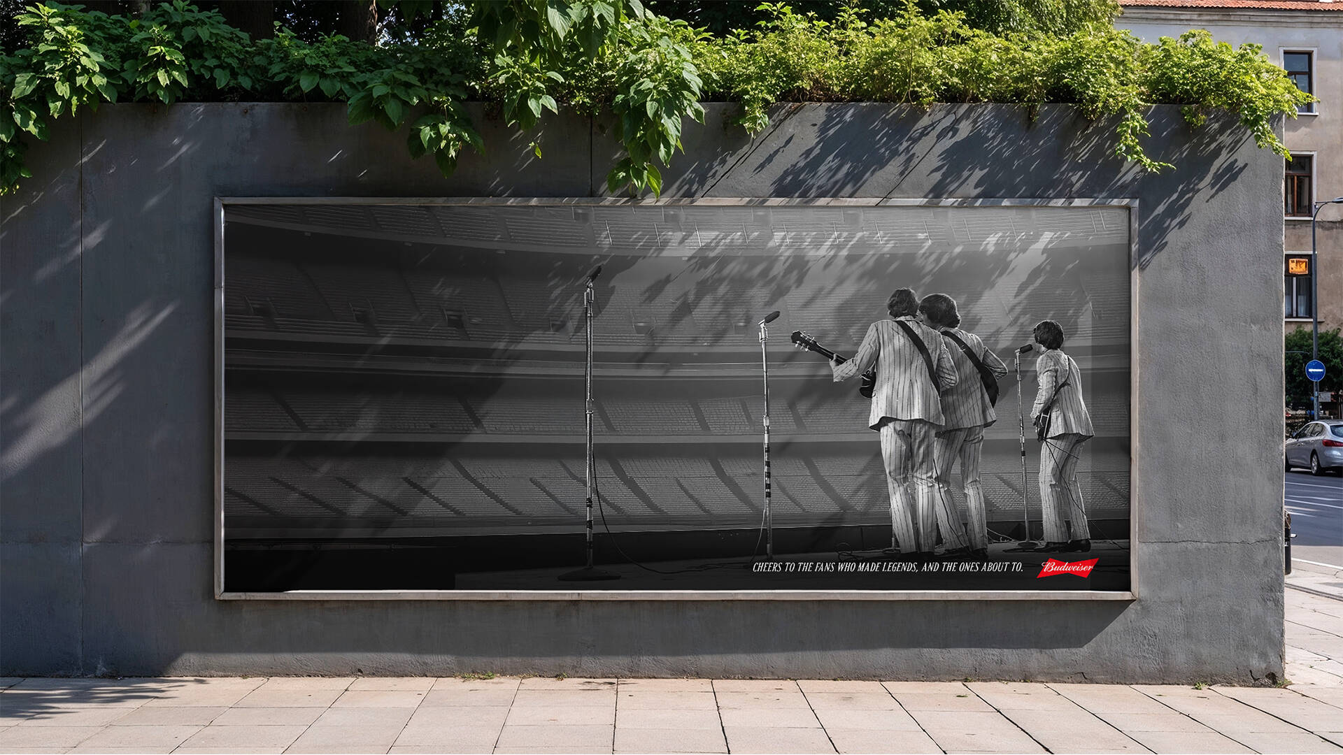 Budweiser No Fans campaign visual 2