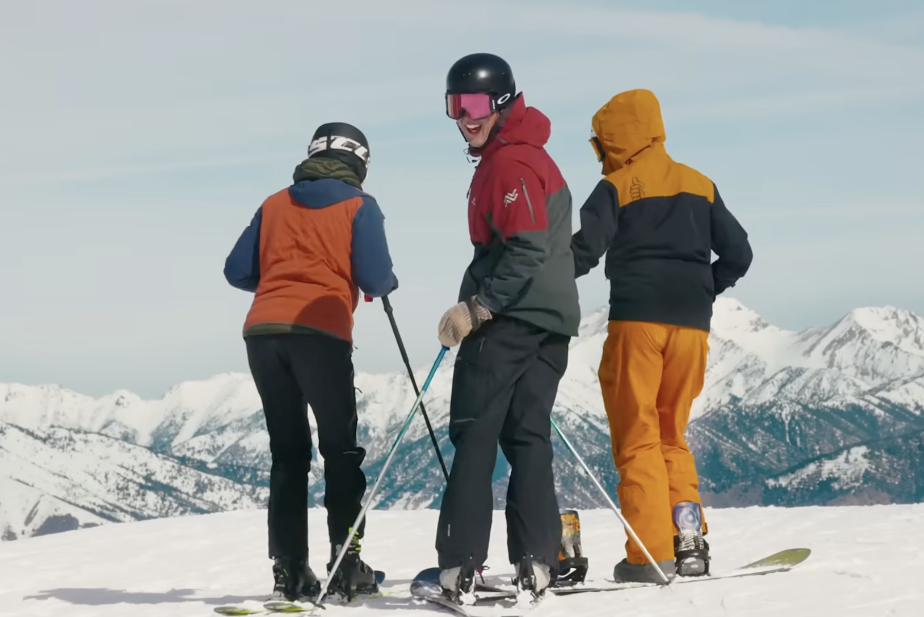 Latest “Ski on the Sunny Side” Ad Campaign Image