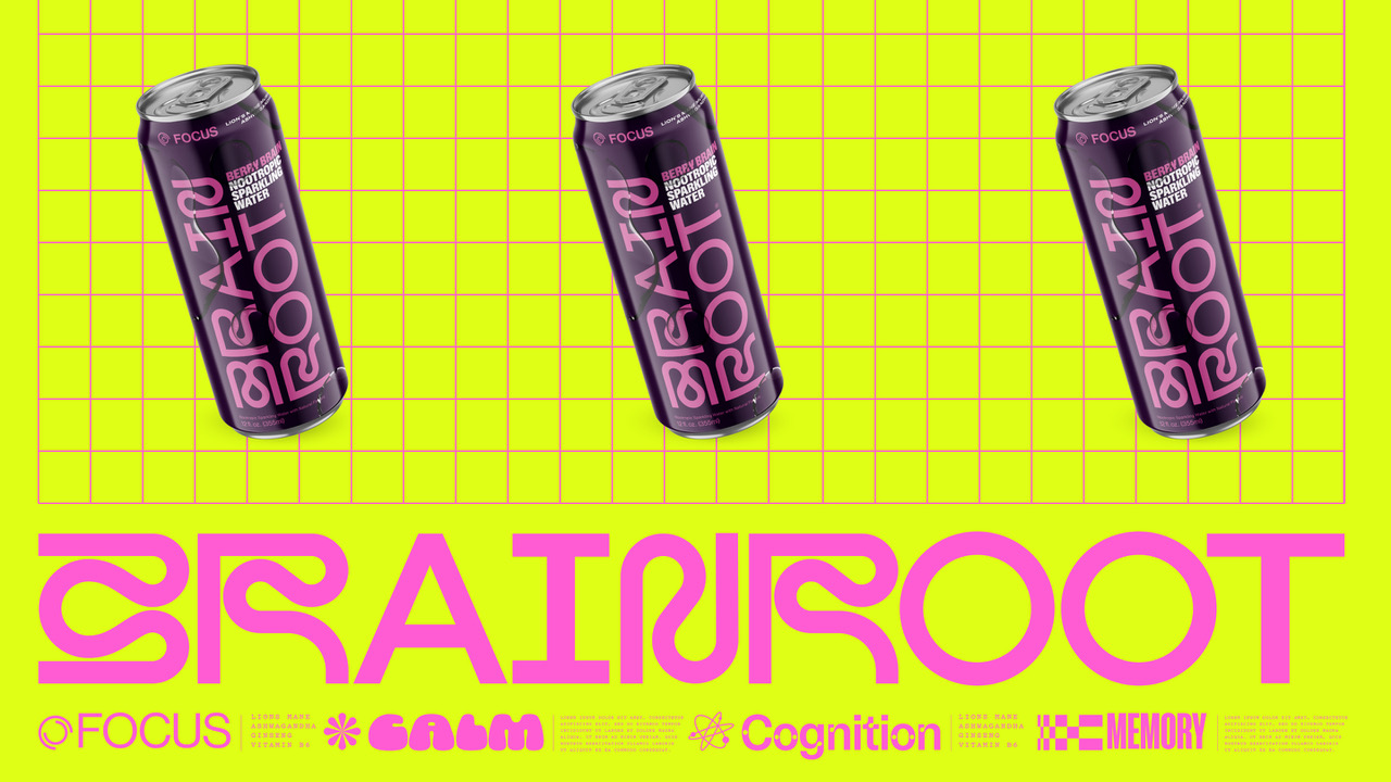 CREATIVE STUDIO CREATES FUNCTIONAL SPARKLING WATER BRAND FOR YOUR BRAIN Image