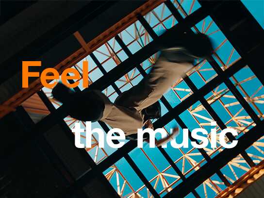 Feel the music