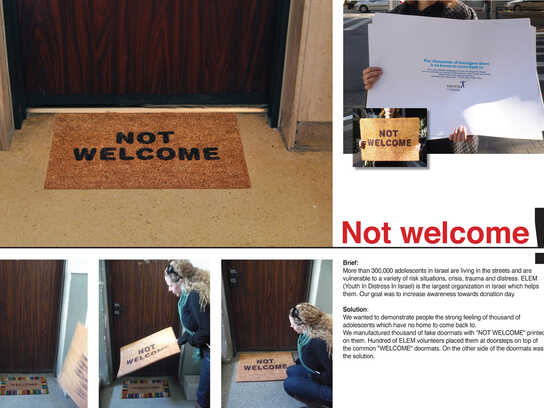 Welcome mat