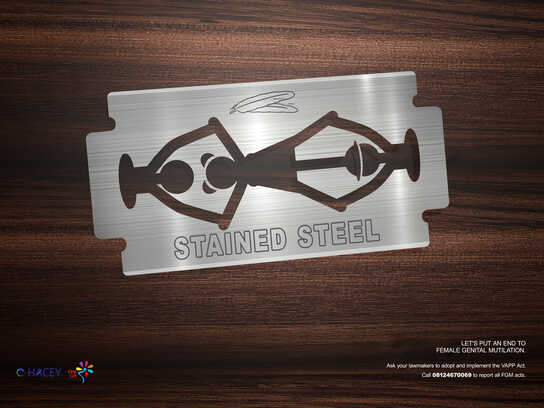 Stained Steel (Female Genital Mutilation