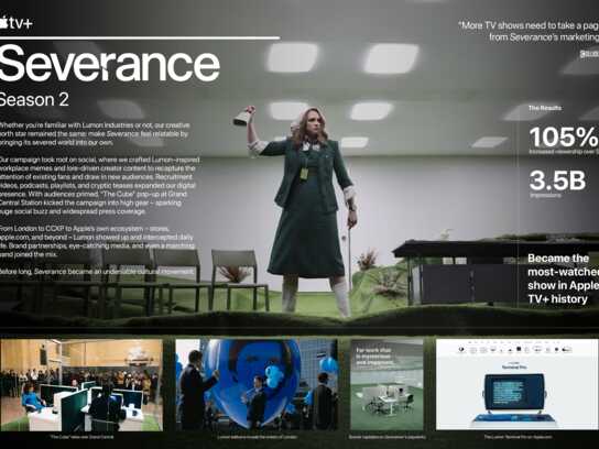 Apple’s Severance S2 Integrated Campaign