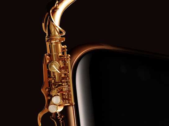 Musical Instruments, Clock