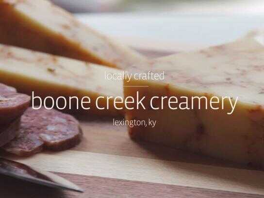 Locally Crafted - Boone Creek Creamery