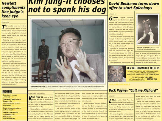 Daily Focus, Kim Yung Il