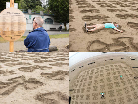 Beach installation