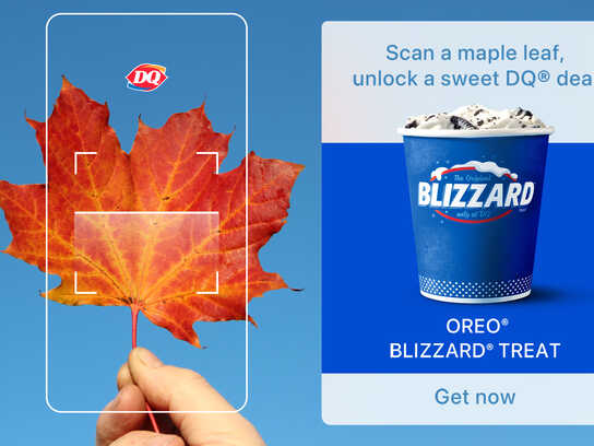 DQ reimagined one of the oldest advertising mediums with Falling Treats