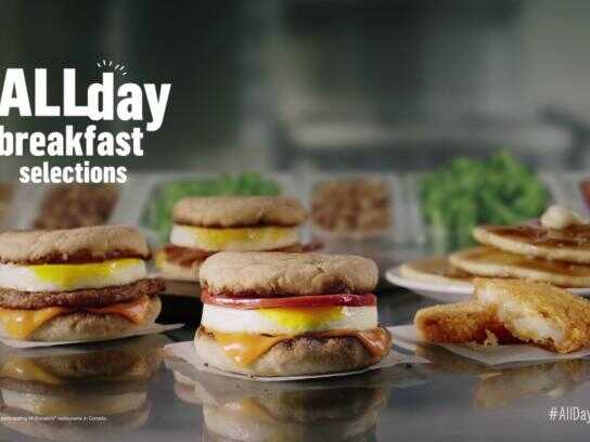 McDonald's all day breakfast chaos