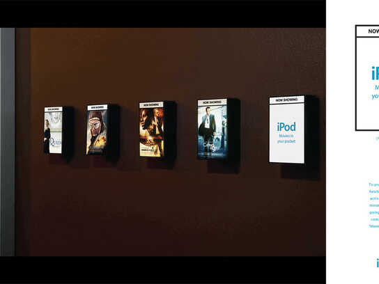 Movies in your Pocket campaign, Posters