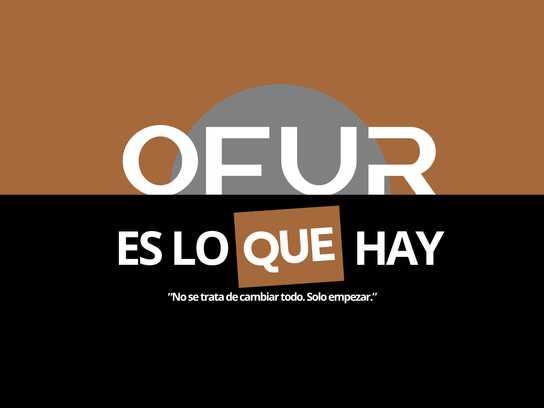 Es lo que HAY