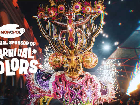 Monopol Official sponsor of Carnival’s color.