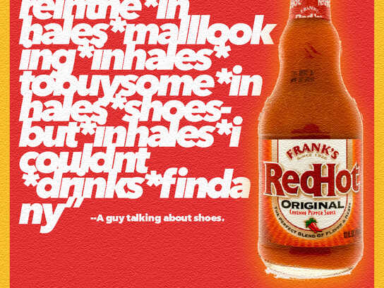 Frank's RedHot Concept Ad