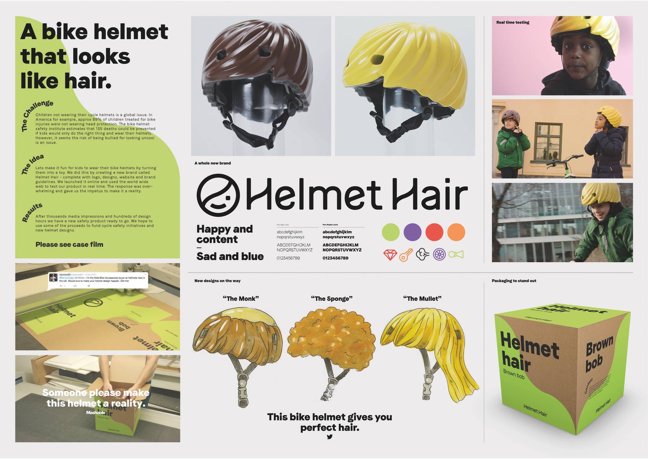 Bike cheap helmet hair