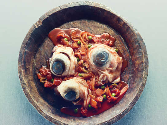 Eating Out, Wildebeest eyeballs, Eating Out, Goaliath Tar...