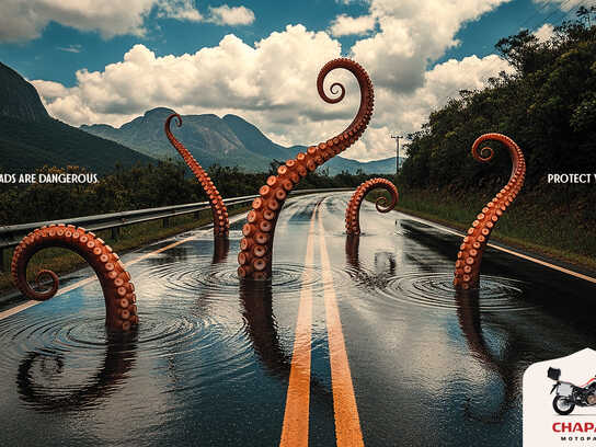 The roads in Brazil are dangerous