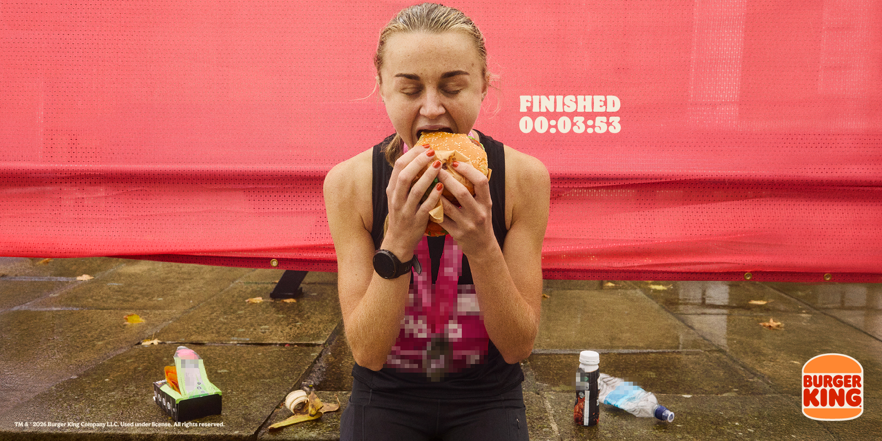 Whopper of a Finish Image