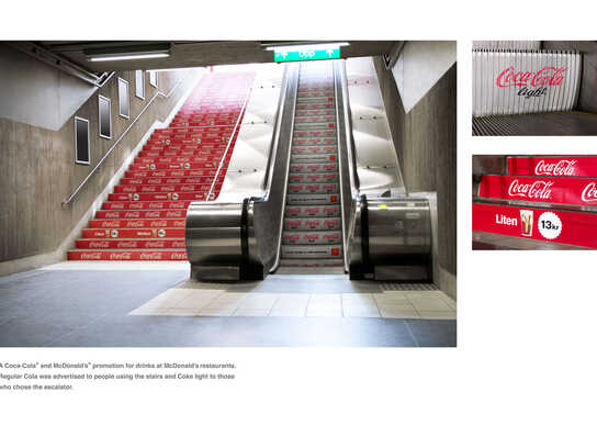 Stairs and escalators