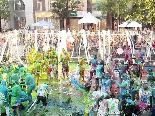Corona Paint Party Montreal 2013