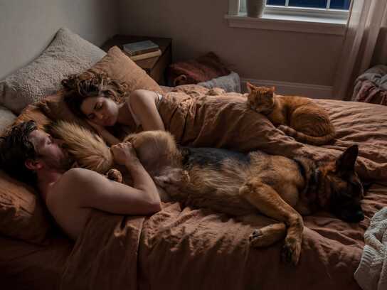 Comfort is knowing that he is well fed