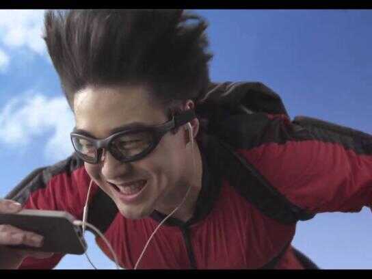 Skydiving, Shower, S'mores, Concept
