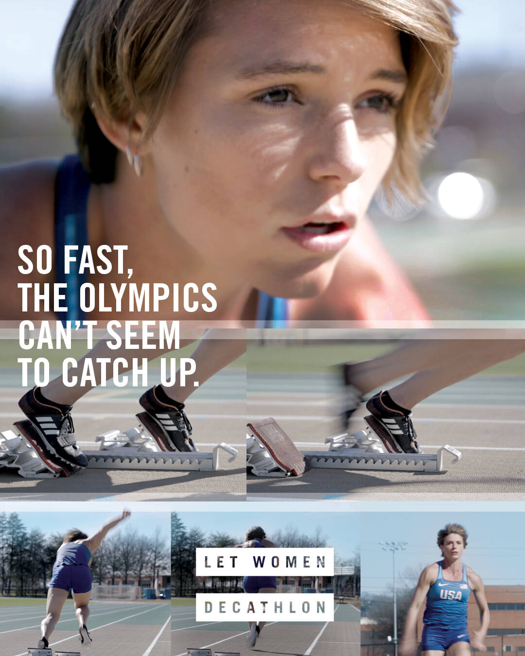 Let Women Decathlon: The toughest hurdle • Ads of the World™