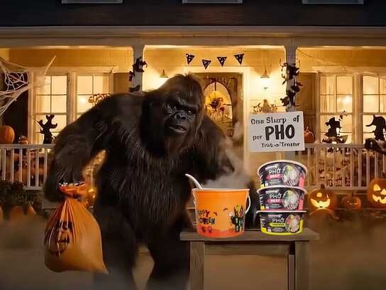 Bigfoot is out this Halloween… but not for candy.