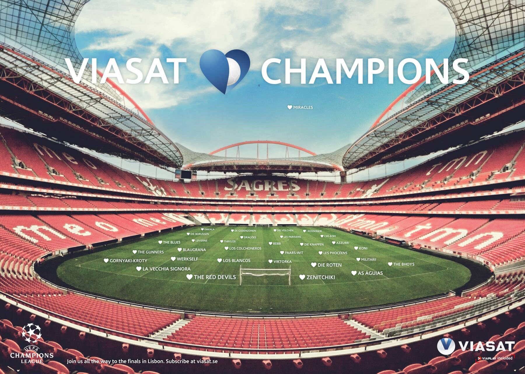 Viasat sport store champions league