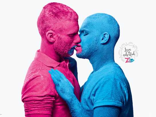 Love is colorful