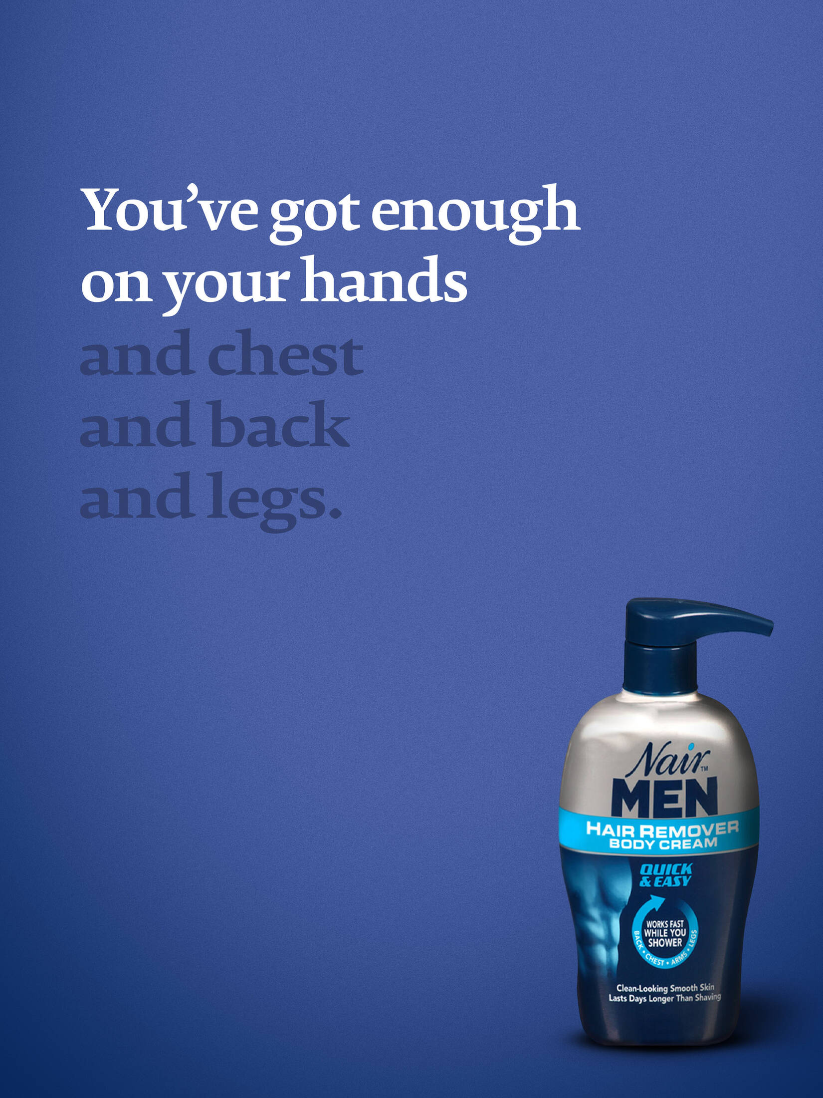 Nair for Men: The shaving alternative • Ads of the World™ | Part of The  Clio Network