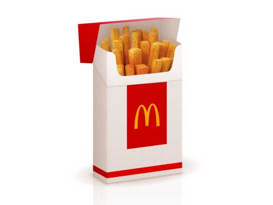 Fry Your Cravings, Not Your Lungs: McDonald's No Smoking Campaign