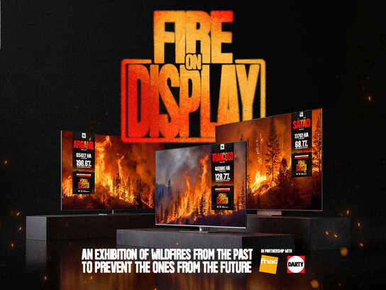 Fire on Display