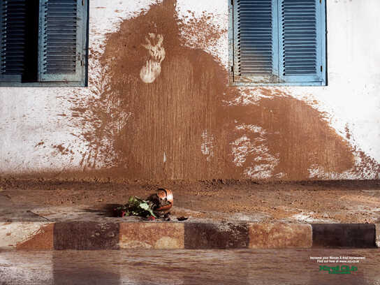 Powerful Mud Splash, Falling Flower Pot