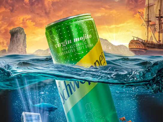 Schweppes Virgin Mojito - Dive into Adventure