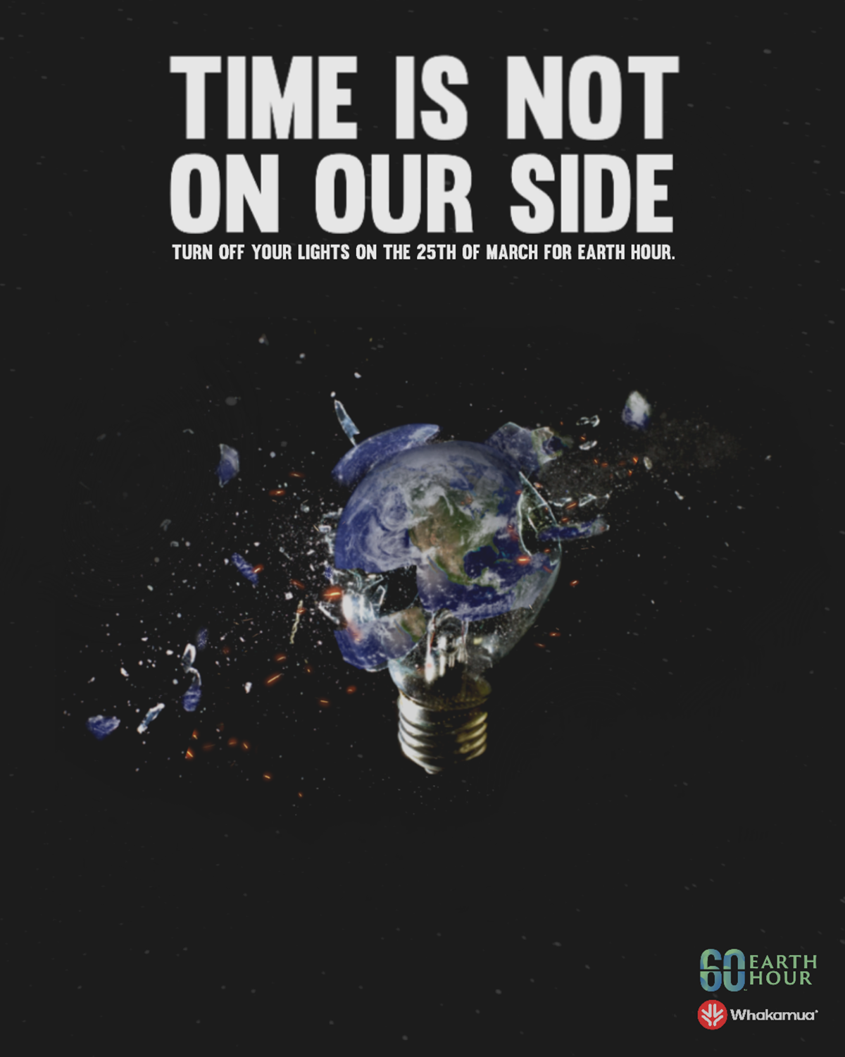Whakamua time is not on our side ads of the world part of the