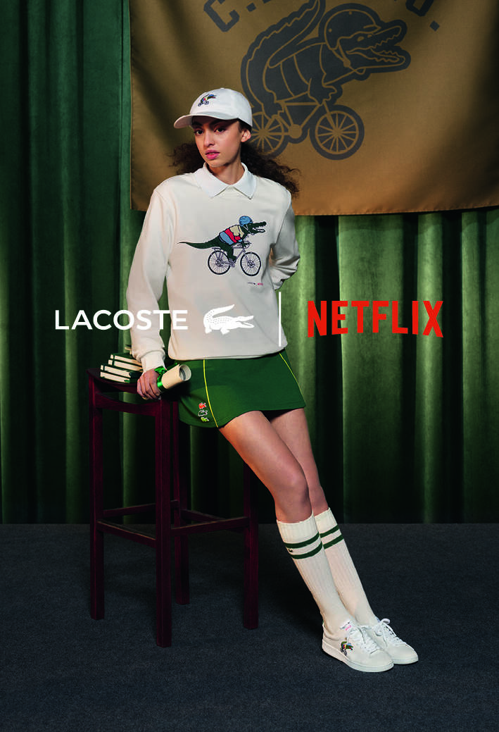 Lacoste releases new clothing line reimagining famous Netflix