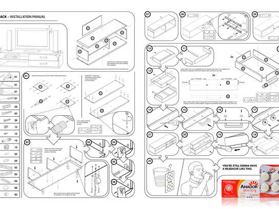 Manual, Rack, Manual, Tent, Manual, Shower Head