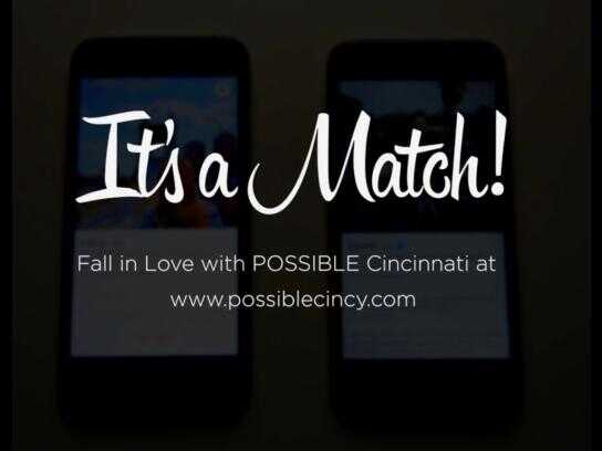 POSSIBLE Cincinnati Invites you on a Tinder Date