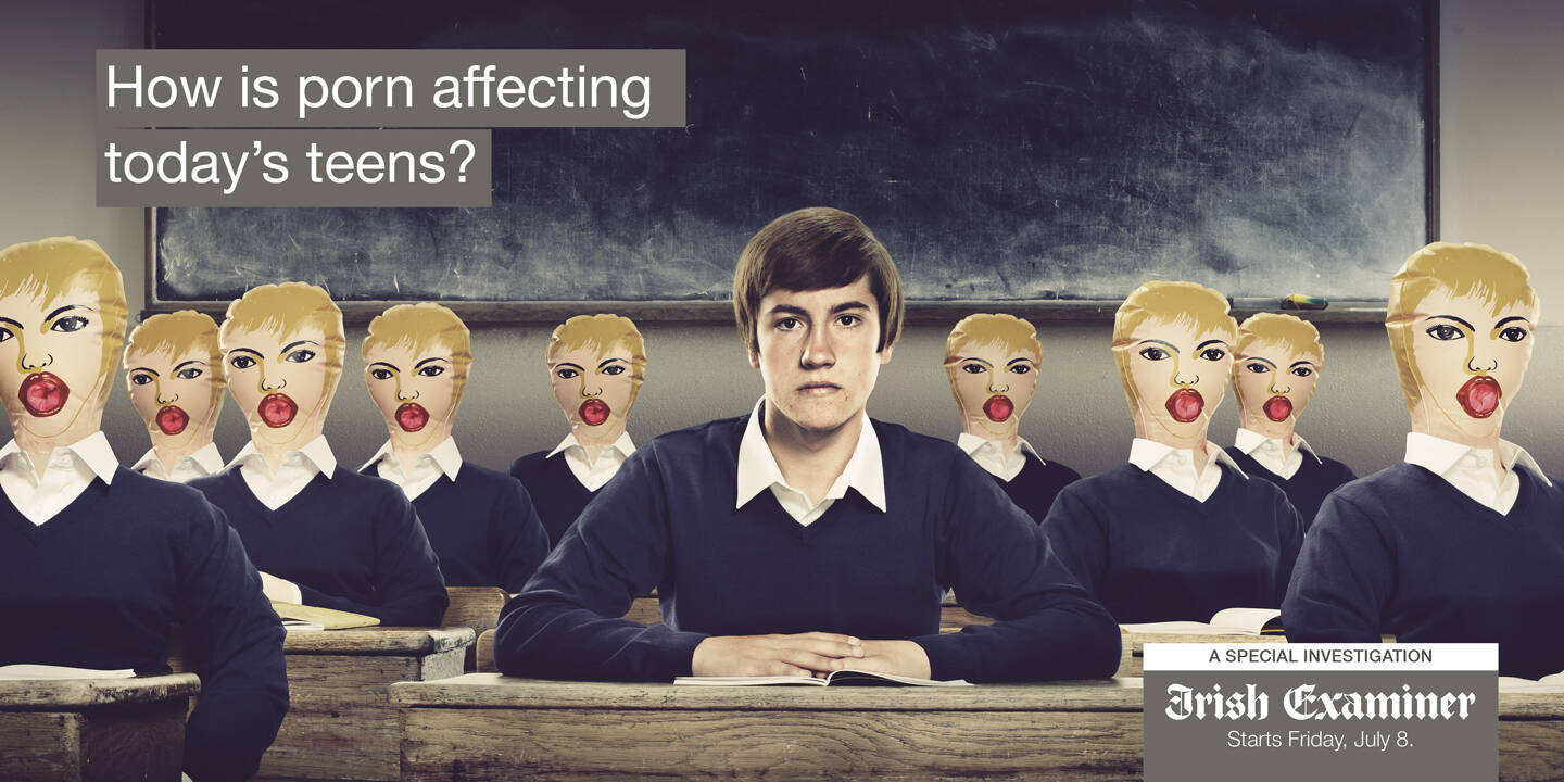 Irish Examiner: Mental Health, Teens & Porn, Hell On Earth • Ads of the  World™ | Part of The Clio Network