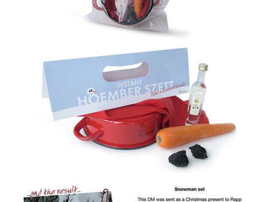 Christmas present, DIY Snowman