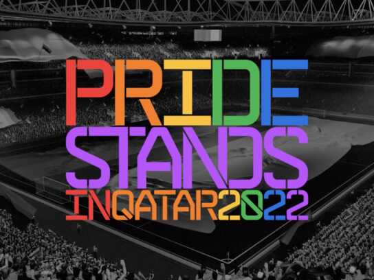 Pride Stands in Qatar