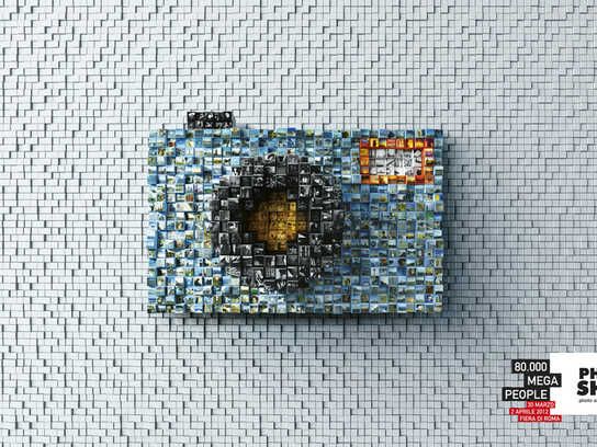 Pixel made camera