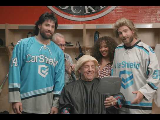 'Hockey Hair Time'