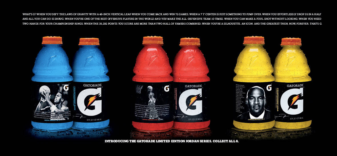 Gatorade: The Colour Of Greatness • Ads of the World™