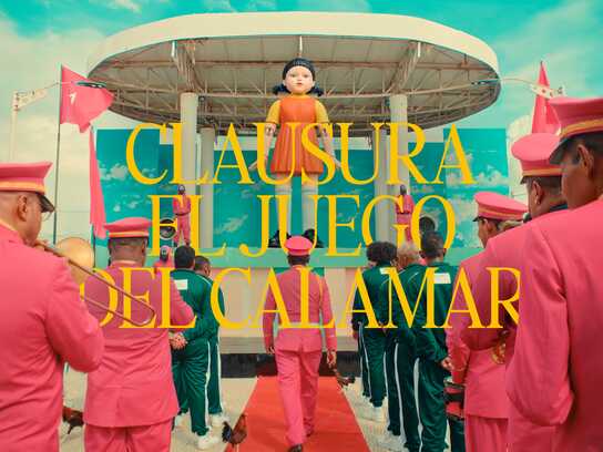 Clausura El Juego del Calamar - Netflix