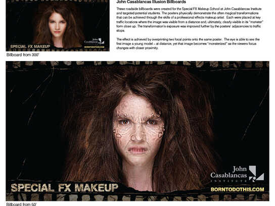 Special FX Makeup Illusion Billboard