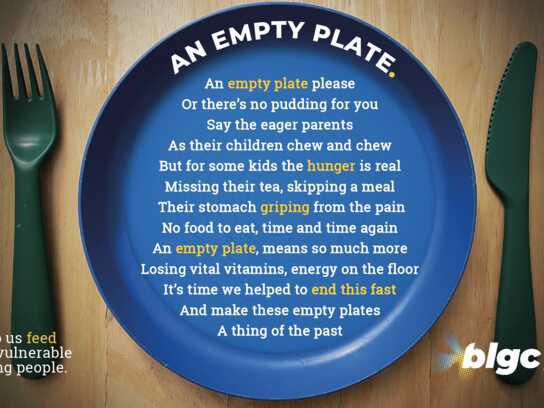 An Empty Plate