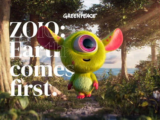 ZOIO: Earth comes first - Greenpeace