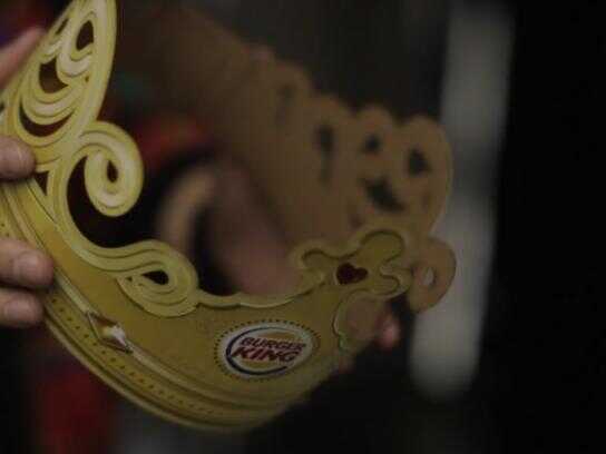 Crowns and tiaras at Burger King Colombia